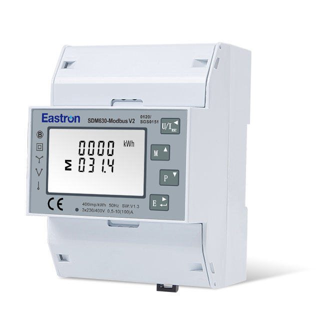 Eastron SDM630-Modbus V2 - Electricity meter for smart charging